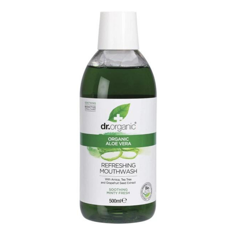 Dr Organic Mouthwash Aloe Vera 500ml