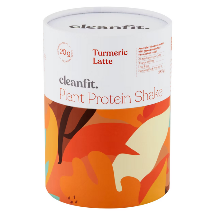 CLEANFIT Plant Prot Shake Turm Latte 385g