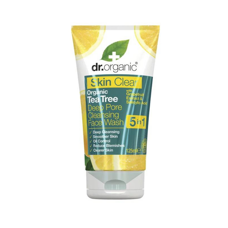 DR ORGANIC Face Wash Tea Tree 250ml