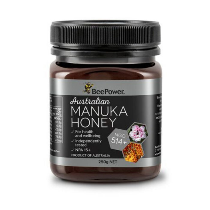 BEE POWER Australian Manuka Honey MGO 514+ (15+) 250g