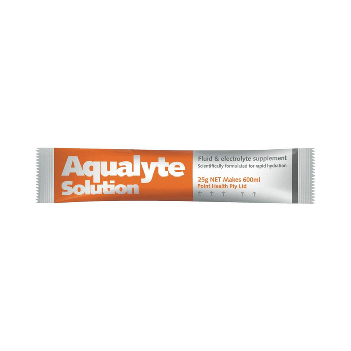 Aqualyte Fluid & Electrolyte Supplement 25g Orange