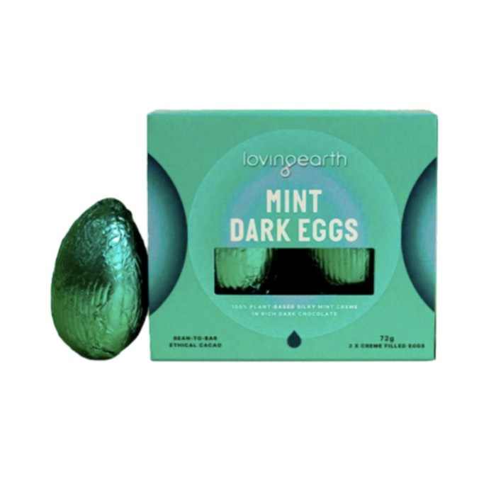 LOVING EARTH Mint Large Creme Eggs 2Pk