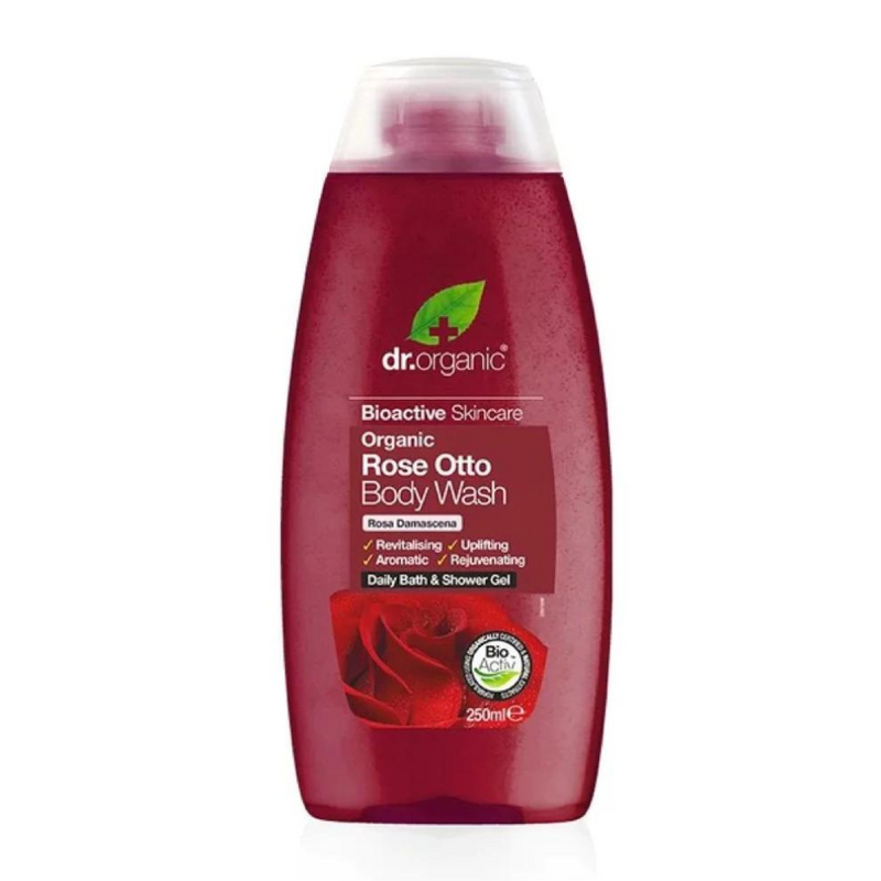 DR ORGANIC Body Wash Rose Otto 250ml
