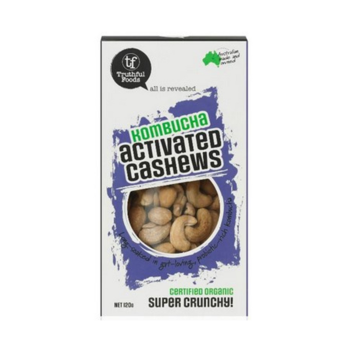 TRUTHFUL FOODS Org Act Kombucha Cashews 120g