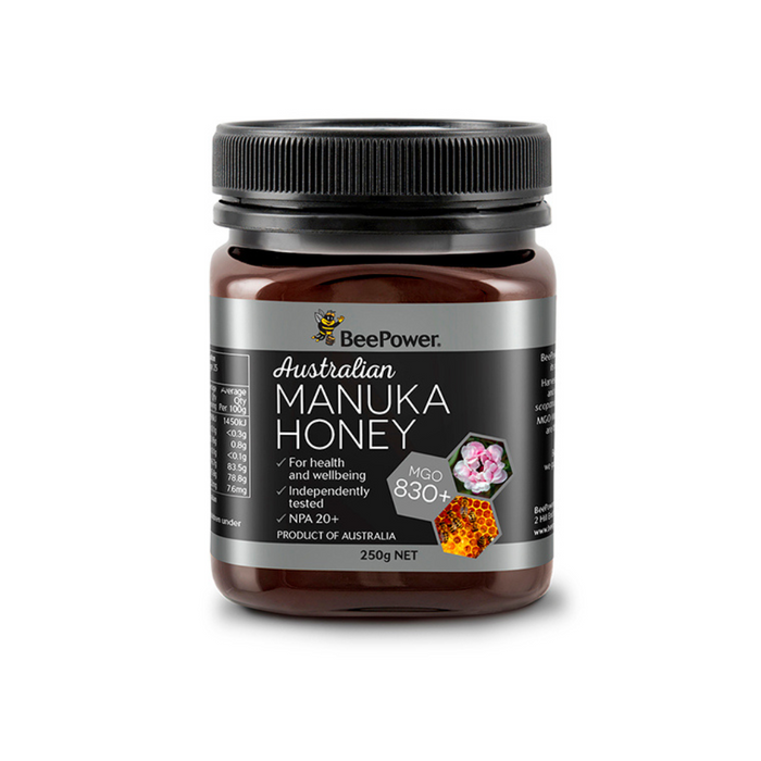 BEE POWER Aust Manuka Mgo 830+ 20+ 250g