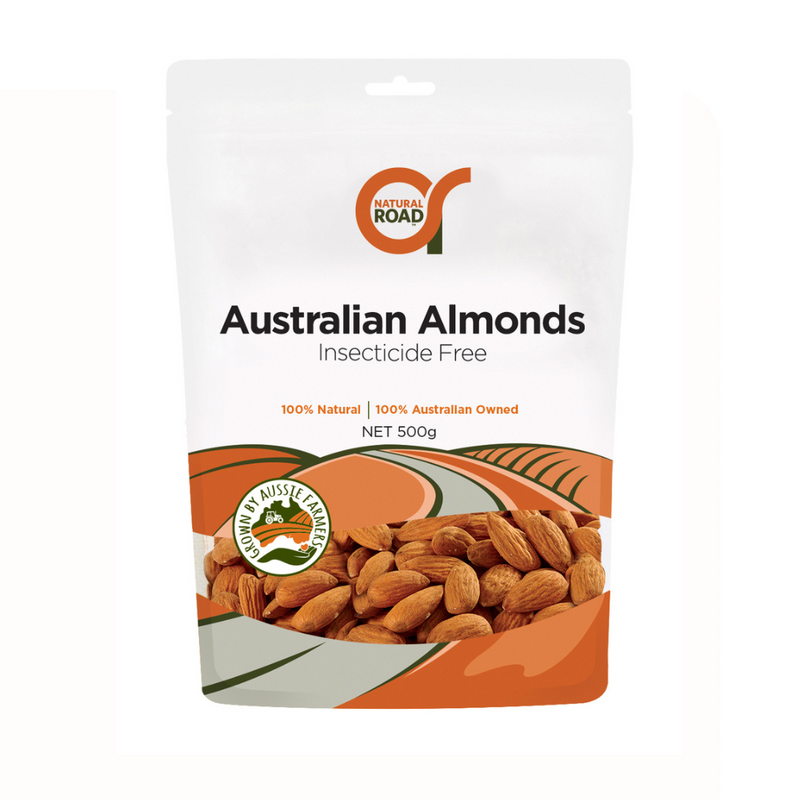 NATURAL ROAD Insecticide Free Almonds 500g