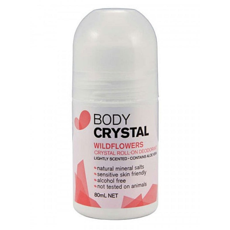 BODY CRYSTAL Wildflowers RollOn 80mL