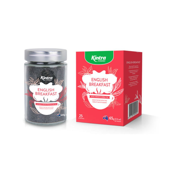 KINTRA FOODS English Breakfast 65G 25 Tb