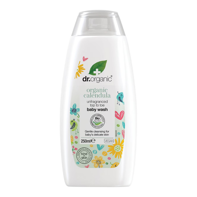 DR ORGANIC Baby Wash Calendula 250ml