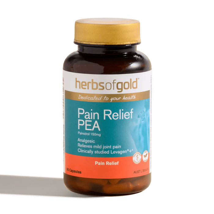 HERBS OF GOLD Pain Relief PEA 60c