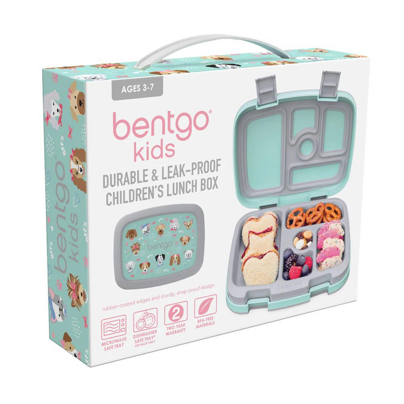 Bentgo Kids Bento Lunchbox (Puppies)