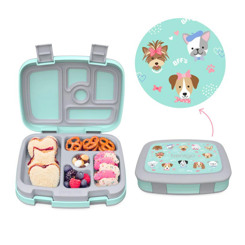Bentgo Kids Bento Lunchbox (Puppies)
