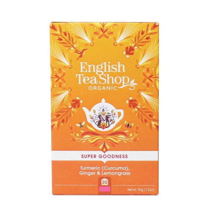 ENGLISH TEA SHOP Tumeric Ginger and Lemongrass