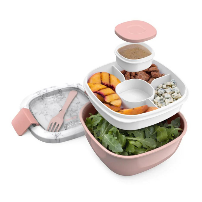 BENTGO Salad Container Blush Marble