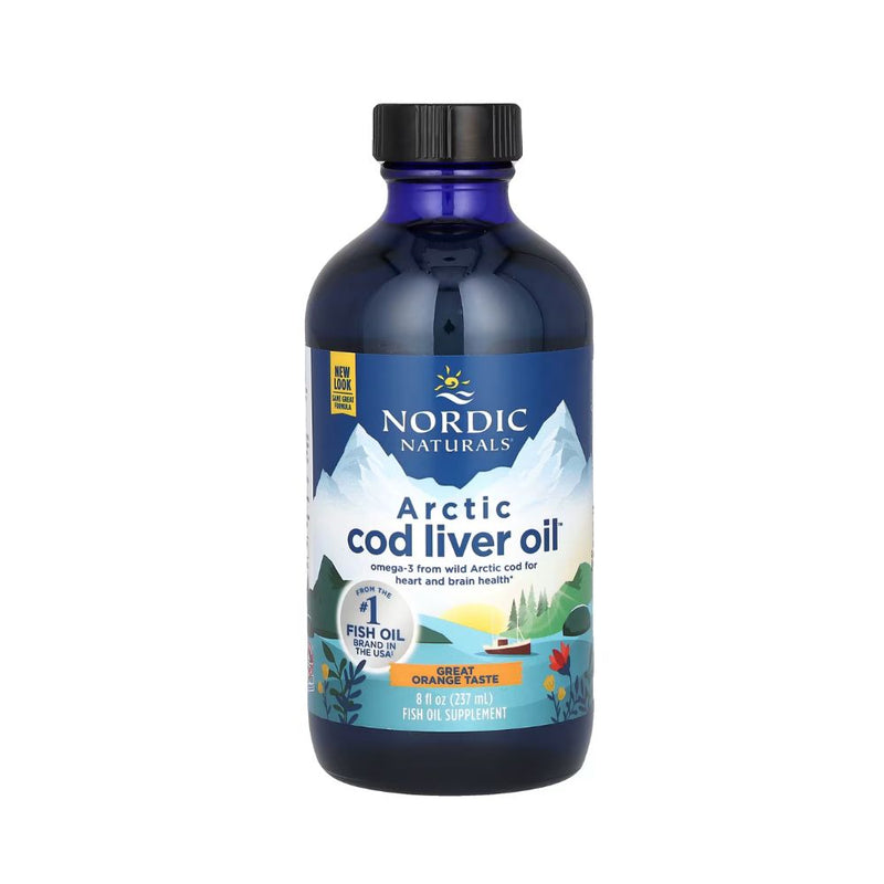 NN Arctic Cod Liver OIl Orange 8oz