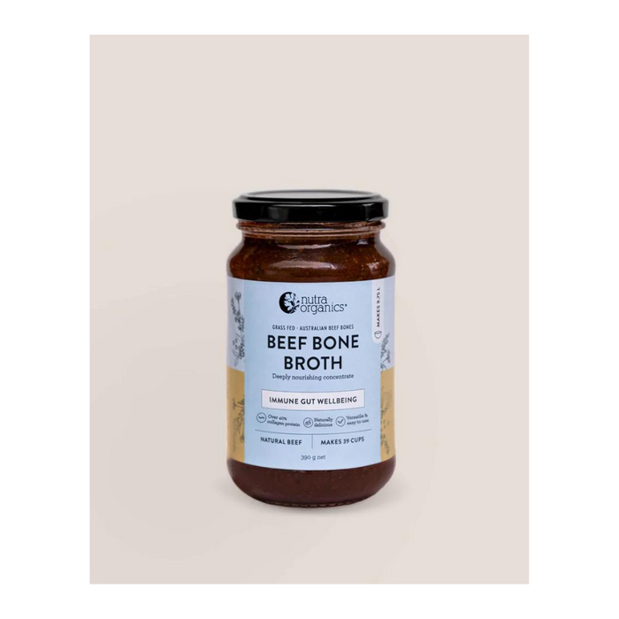 NUTRA ORGANICS Beef Bone Broth Concentrate Natural Beef