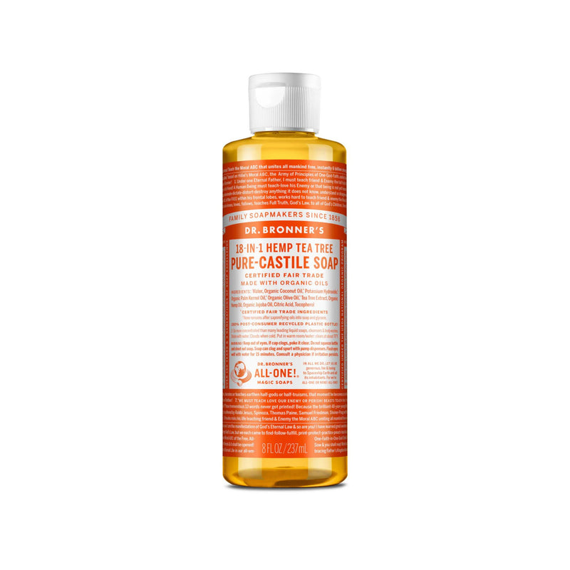 DR BRONNERS Castile Liquid Soap Tea Tree 237ml