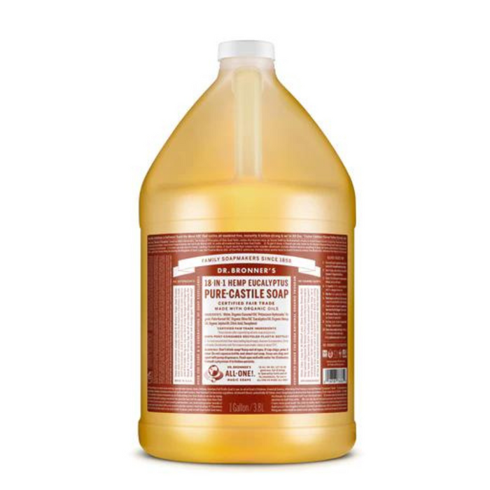 Dr Bronners Pure-Castile Liquid Soap Eucalyptus 3.78ltr