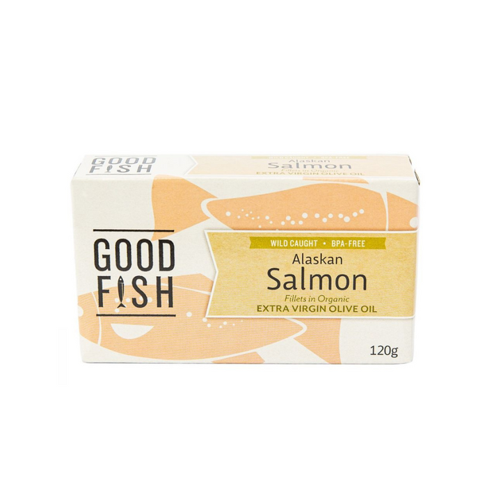 OGO Good Fish Alaskan Salmon EVOO 120g
