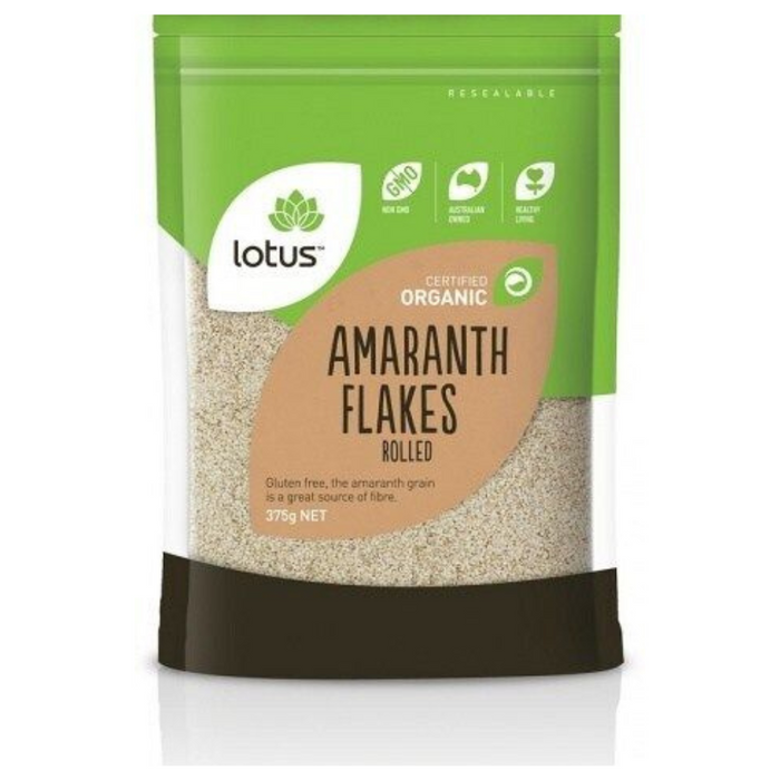 LOTUS Amaranth Flakes Rolled Organic 375g