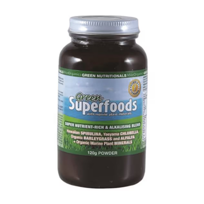GREEN NUTRITIONALS GREEN SUPERFOODS 120g