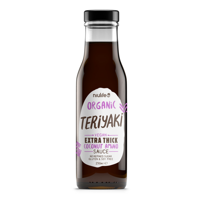 NIULIFE Organic Coconut Thick Sauce Teriyaki Style 250mL