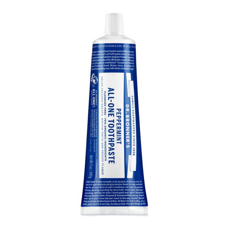 Dr Bronner's Toothpaste Peppermint 140g