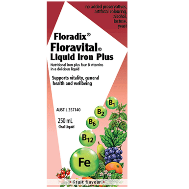 Floradix Floravital Liquid iron Plus 500ml