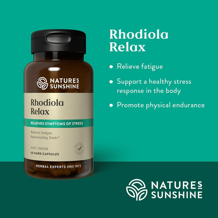 NATURES SUNSHINE Rhodiola Stress Adapt 60c
