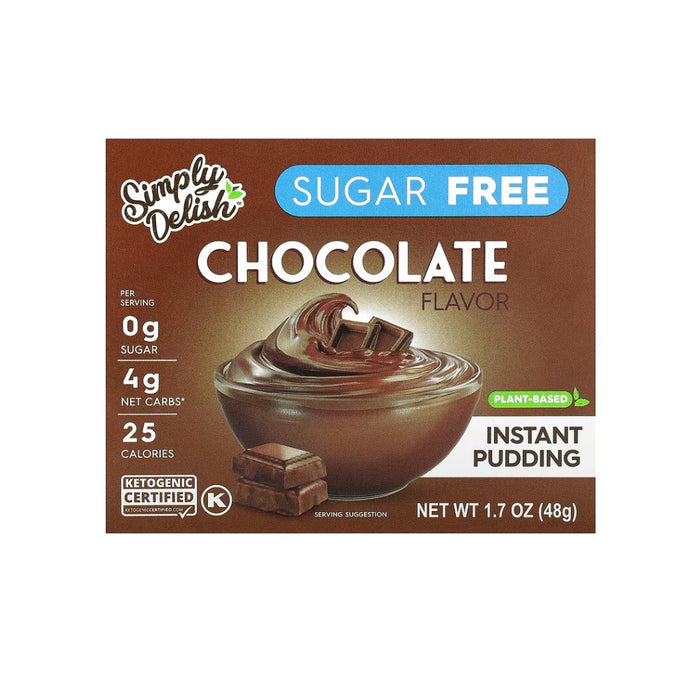 Simply Delish Sugar Free Instant Pudding Chocolate 48g