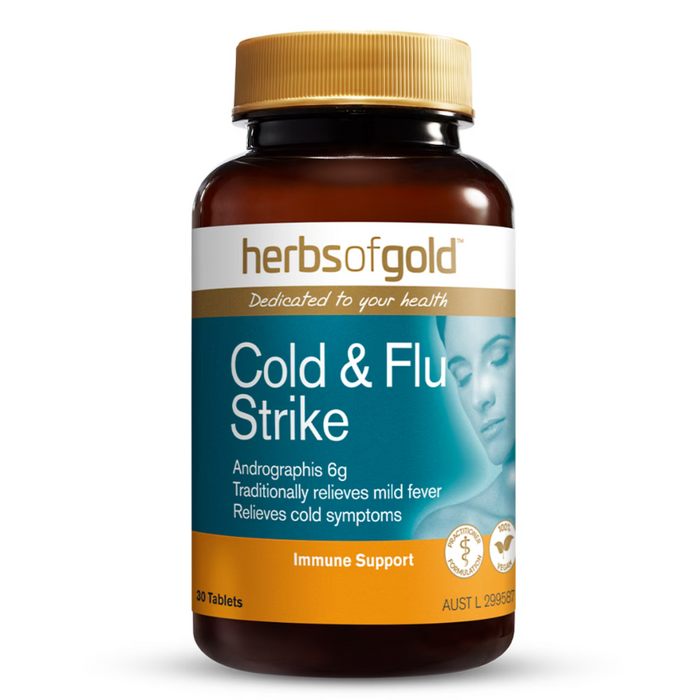 HERBS OF GOLD Cold And Flu 30t