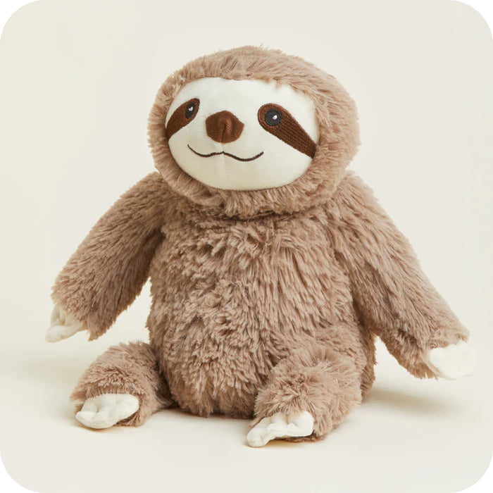 Warmies Heatable Soft Toy Brown Sloth