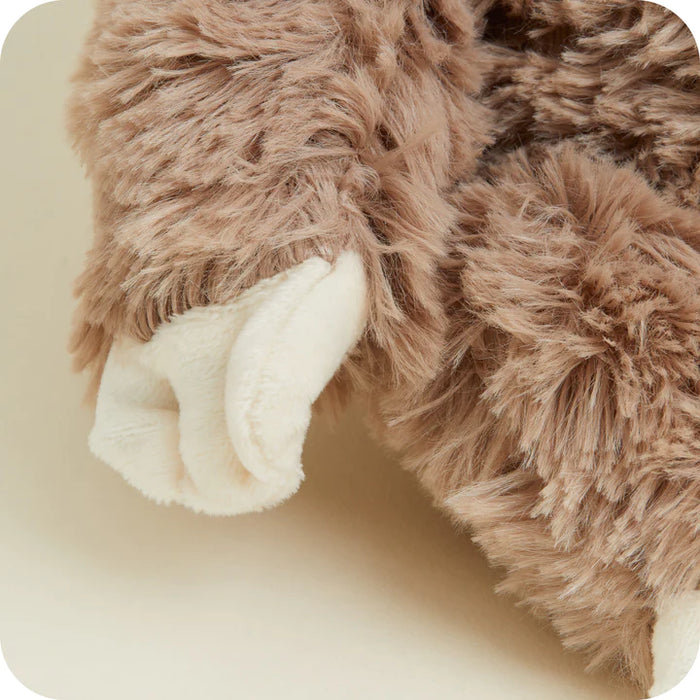 Warmies Heatable Soft Toy Brown Sloth