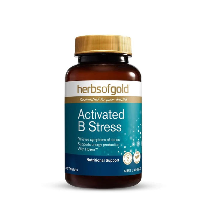 Herbs of Gold Activated B Stress 30tabs