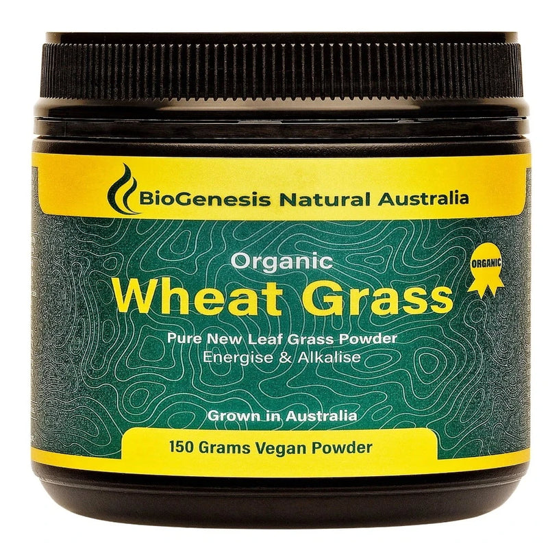 BIOG Aust Organic Wheat Grass 150g Powder