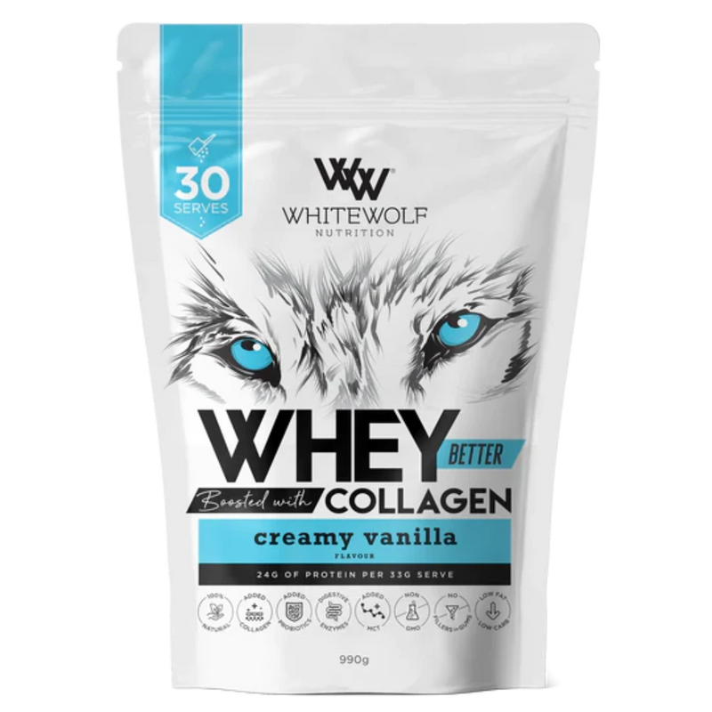WHITE WOLF NUTRITION Whey Protein Vanilla 990