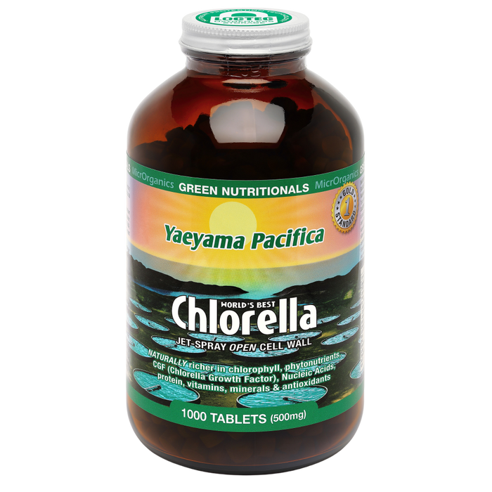 GREEN NUTRITIONALS Yaeyama Pacifica Chlorella 1000