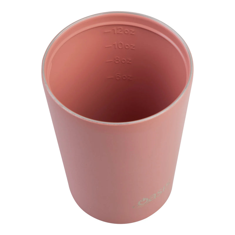 Oasis Ceramic Lined S/S D/Wall Insulated Coffee Cup Auburn 360ml