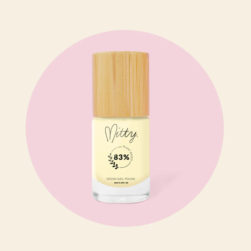 Mitty 83% Plant based Vegan polish Gardenia 10ml