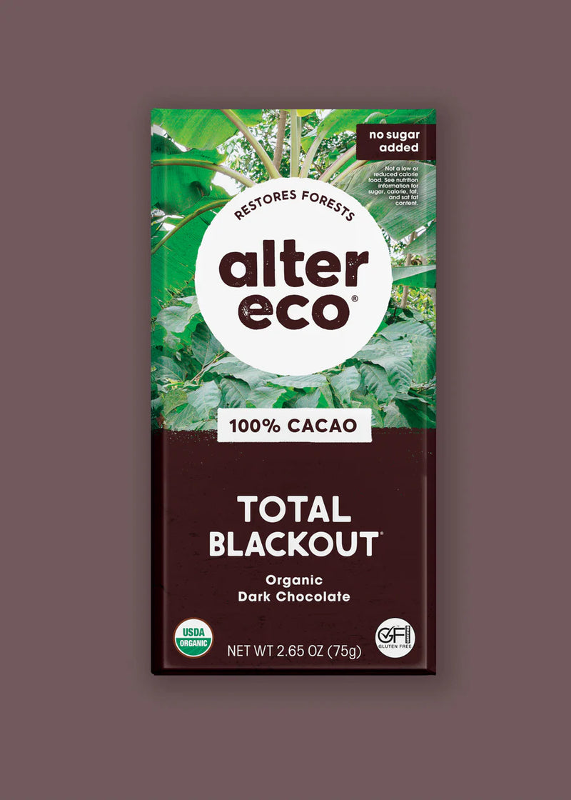 ALTER ECO Chocolate Organic Dark Total Blackout 75g