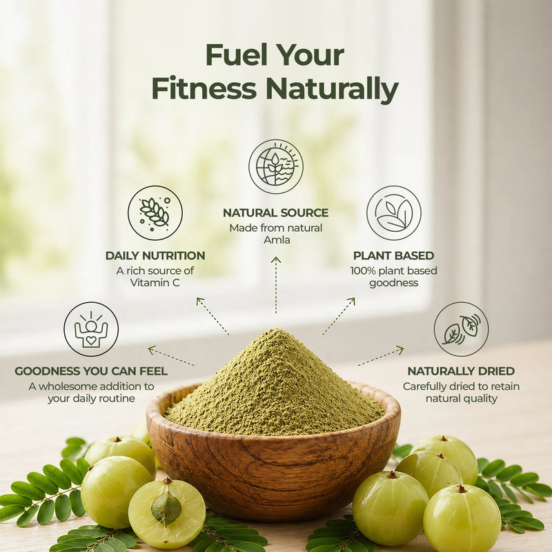 NutraHike Organic Amla Powder 200g