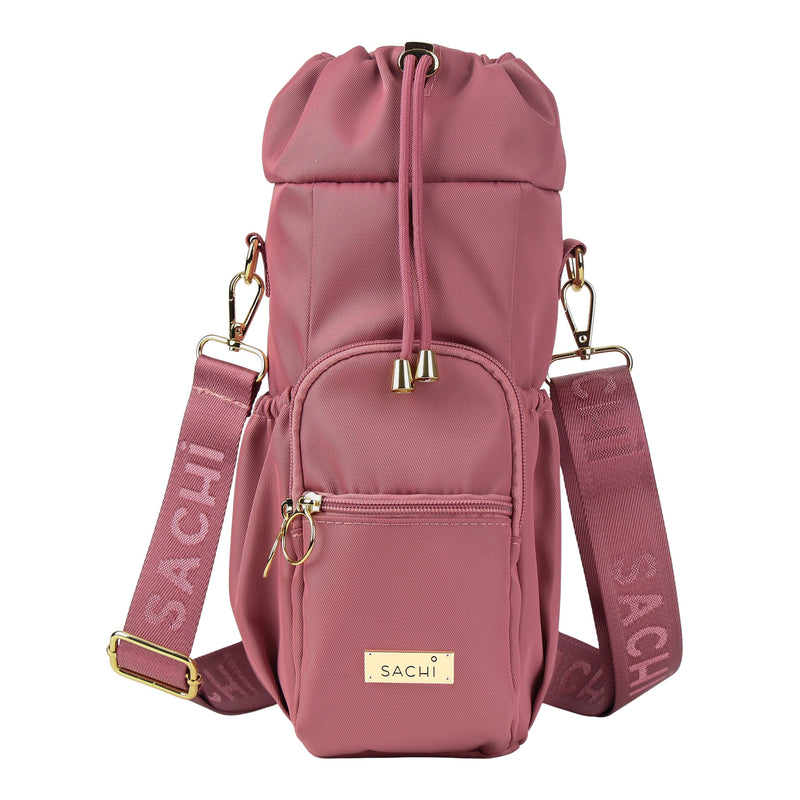 Sachi Crossbody Insulated Bottle Bag (Blush)
