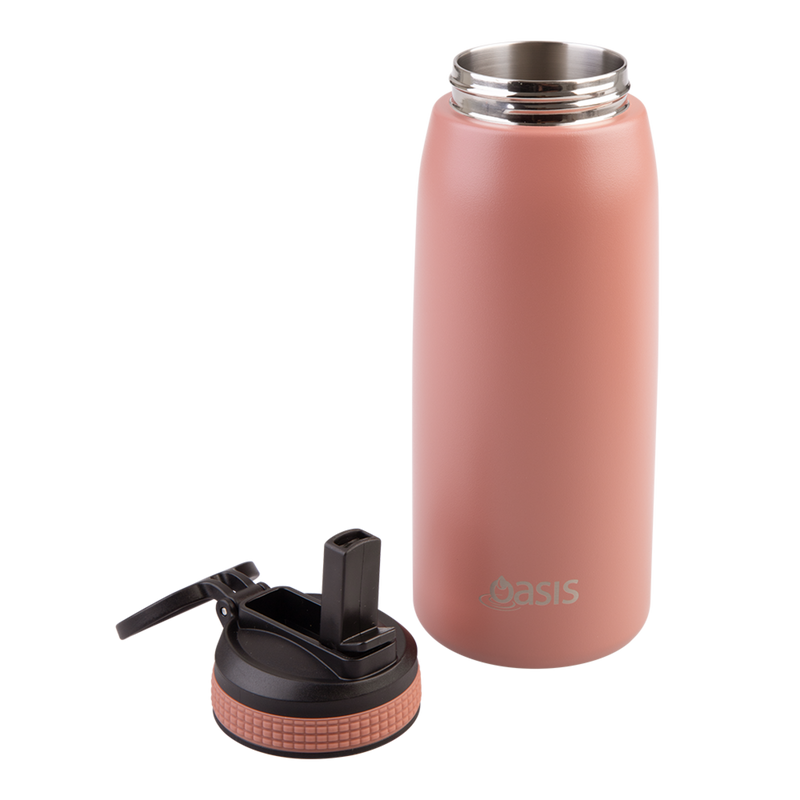 Oasis Stainless Steel Double Wall Insulated Sports Bottle 780ml – Auburn | Large Capacity Vacuum Sports Drink Bottle
