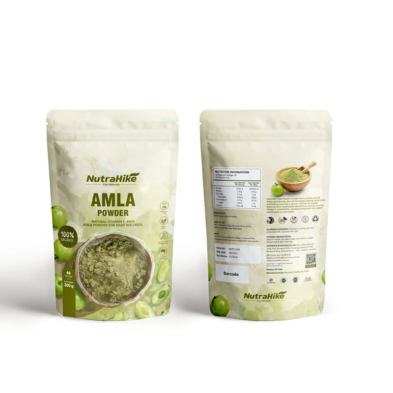 NutraHike Organic Amla Powder 200g