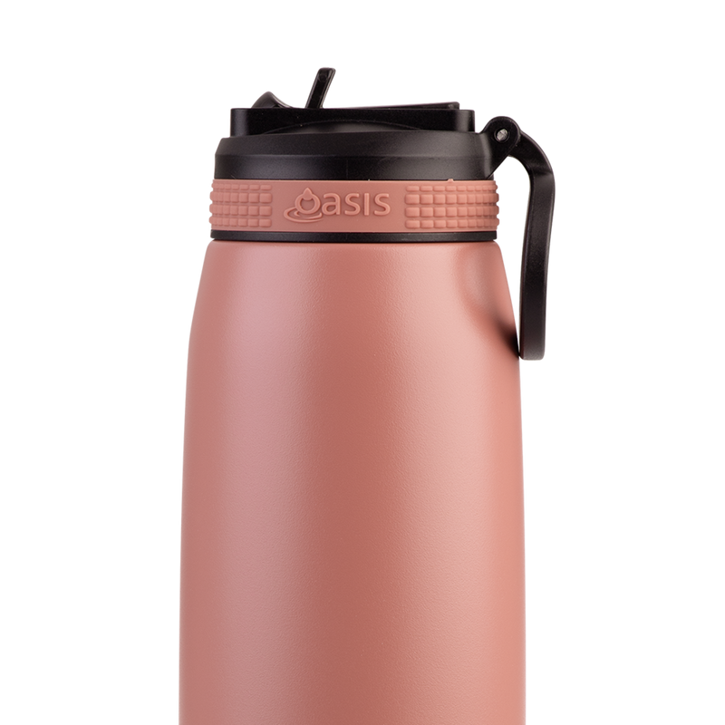 Oasis Stainless Steel Double Wall Insulated Sports Bottle 780ml – Auburn | Large Capacity Vacuum Sports Drink Bottle