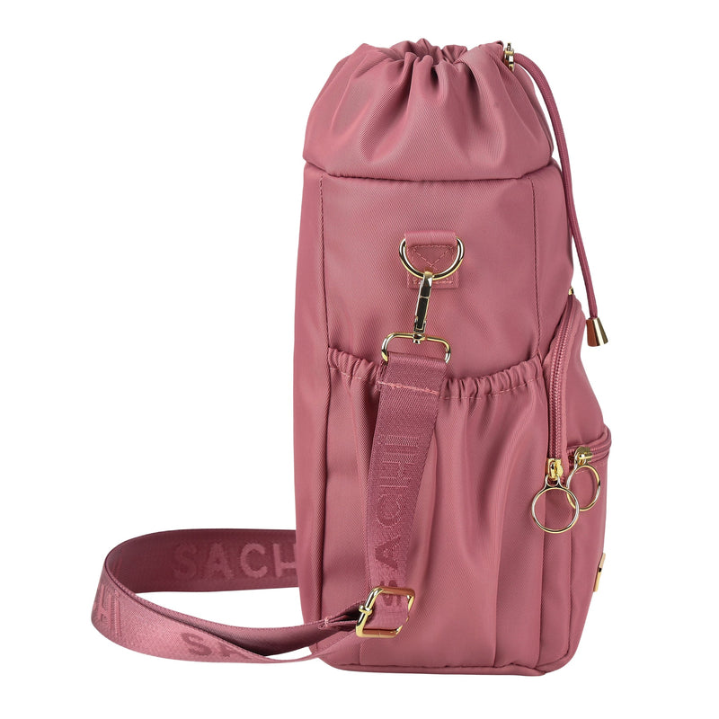 Sachi Crossbody Insulated Bottle Bag (Blush)