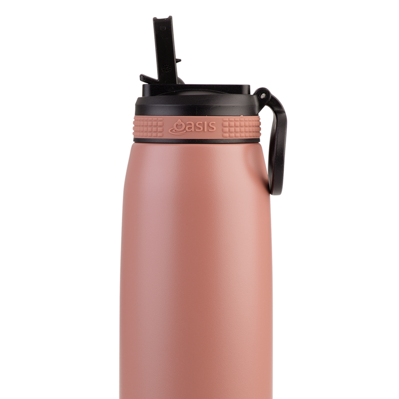Oasis Stainless Steel Double Wall Insulated Sports Bottle 780ml – Auburn | Large Capacity Vacuum Sports Drink Bottle