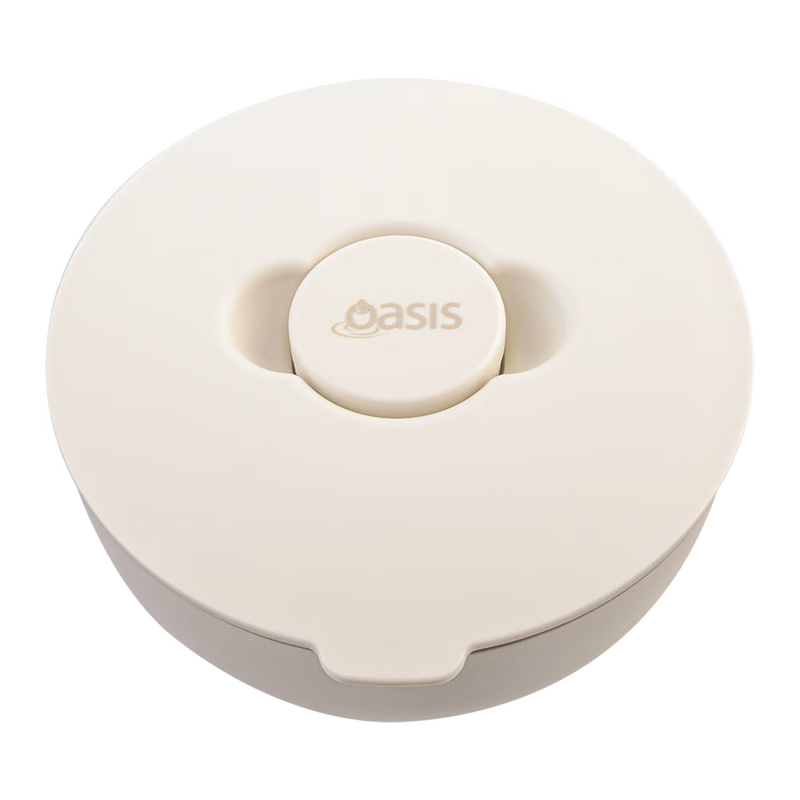 Oasis Stainless Steel Double Wall Fresh 'N' Go Lunch Bowl Alabaster 950ml