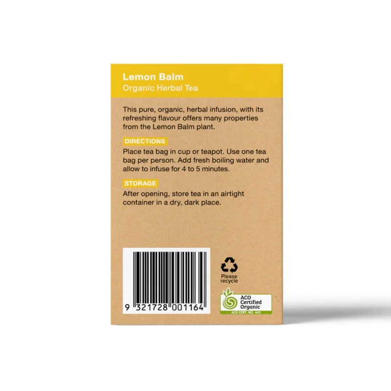 Planet Organic Lemon balm 25 teabags