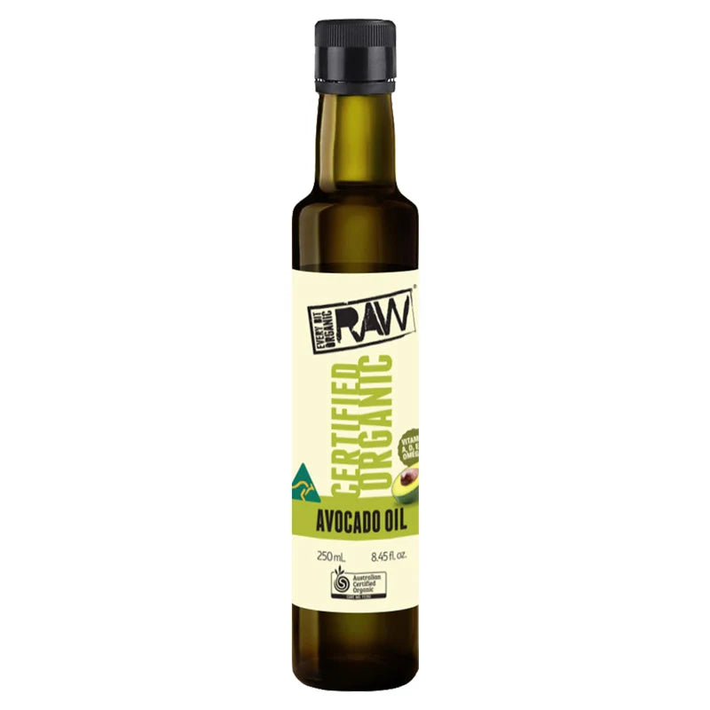 Every Bit Organic Extra Virgin Avocado Oil 250ml – Cold Pressed Unrefined Oil